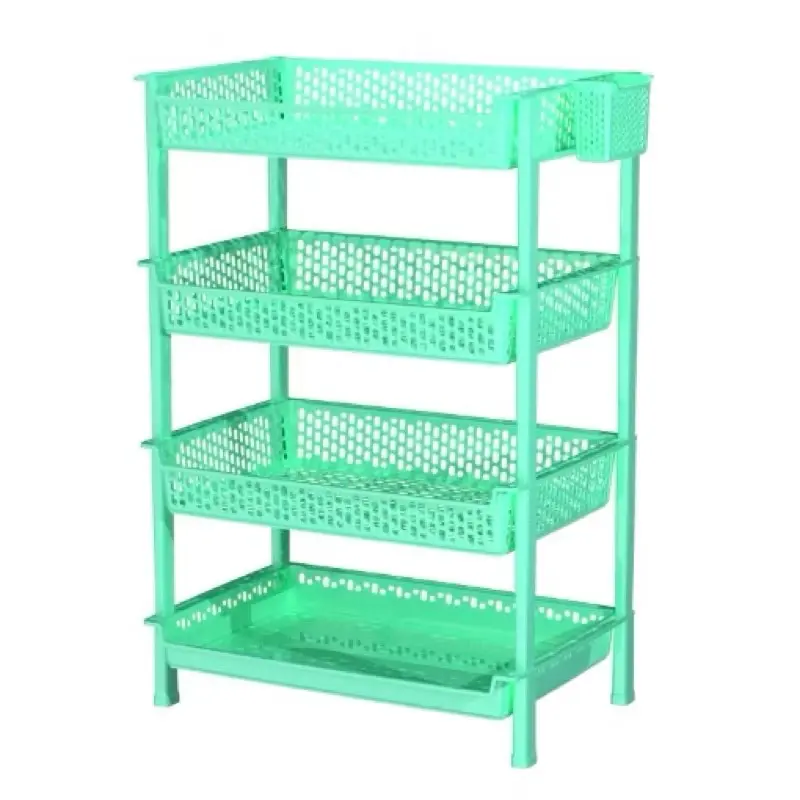 365 Kệ lớn 4 tầng nhựa Duy Tân 65cm x 42cm x 99cm (kệ chén, kệ bát, sóng chén, úp bát, tầng chén, giàn chén) 2