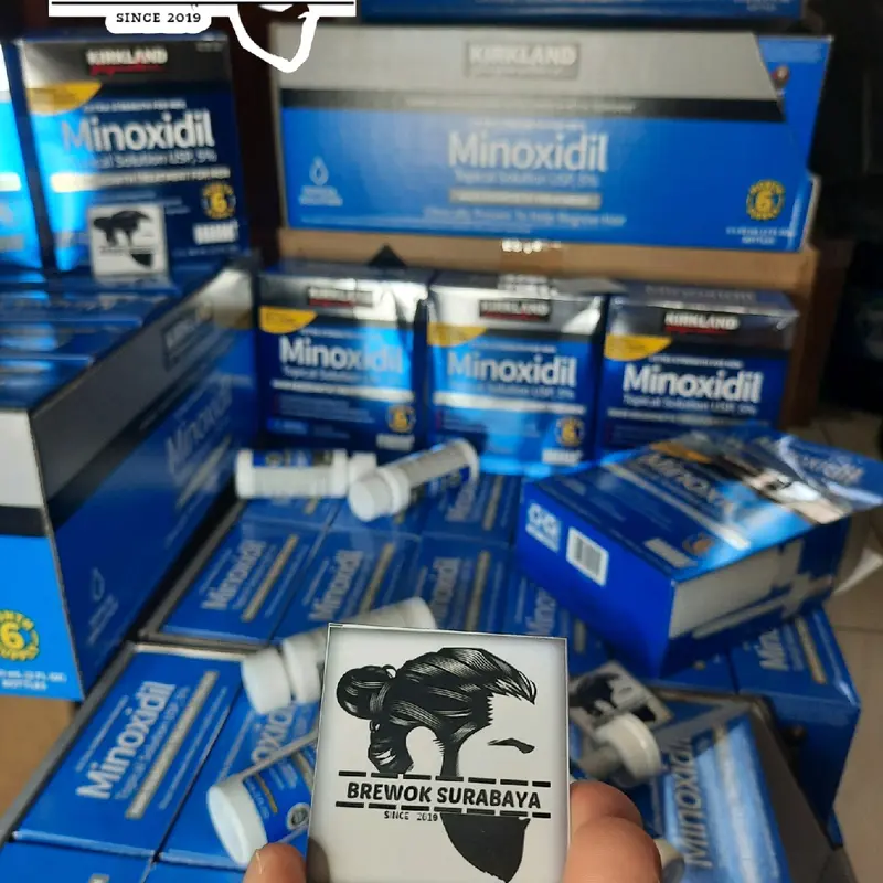 Paket 2 Bulan Minoxidil Kirkland Original 1