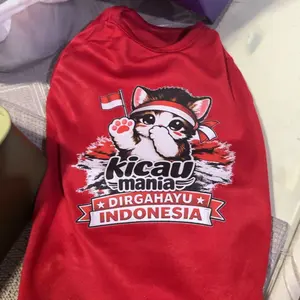 Baju kucing anjing cowok cewek lucu murah - Bukipet Kicau Mania 81 Tank Edition