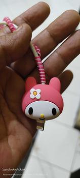 Product Review of Pelindung Kabel Charger Data 1 Set 4 in 1 Presisi Cable Bite Kabel Type C USB A Micro USB Lightning Kompatibel untuk Samsung Xiaomi Realme Tecno Infinix Vivo Oppo Huawei Karakter Marvel Sanrio Nintendo Kuromi Hello Kitty Lotso MyMelody CInnamoroll from C**a 0