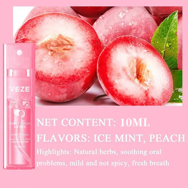 VEZE Refreshing Mouth Spray 10ml - Parfum Mulut / Pengharum Mulut / Penyegar Mulut Untuk Penghilang Bau Mulut 3
