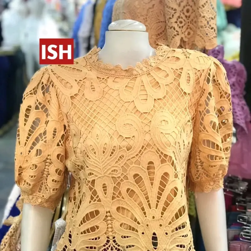 Blus Brokat An An Bangkok Made in Thailand 7