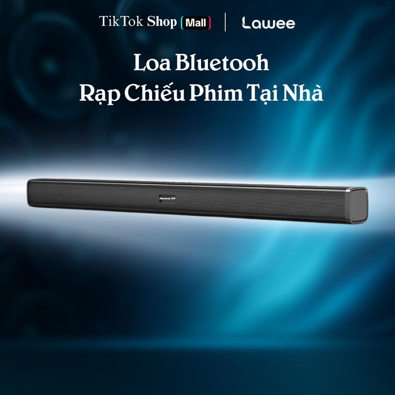 Loa Thanh Soundbar Bluetooth Cho Tivi, Máy Tính – Âm Thanh Stereo 360° Rạp Chiếu Phim Tại Nhà, Kết Nối Bluetooth 5.0 & AUX