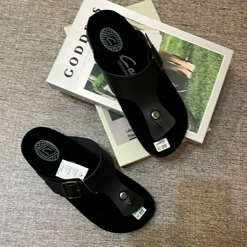 Sandal puyuh BANYAK PILIHAN carviel kekinian trendi pria wanita cod footbed casual Jepit slip on Sendal