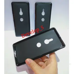 SoftCase Silicon Xperia XZ3 / XZ3 SOV39 Tpu Hitam Case Casing Silikon