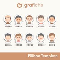Gambar [54 Pcs] Stiker Bulat Ulang Tahun Birthday GISH101-110 by Grafichs - GISH101, 3 cm [54 pcs] dari Grafichs Kab. Bogor 2 Tokopedia