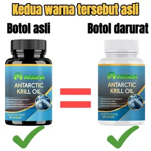 Missha Minyak krill Antartika Kapsul, Anti-penuaan dan perlindungan kulit, 60 Kapsul Missha Minyak krill Antartika Kapsul, Anti-penuaan dan perlindungan kulit, 60 Kapsul