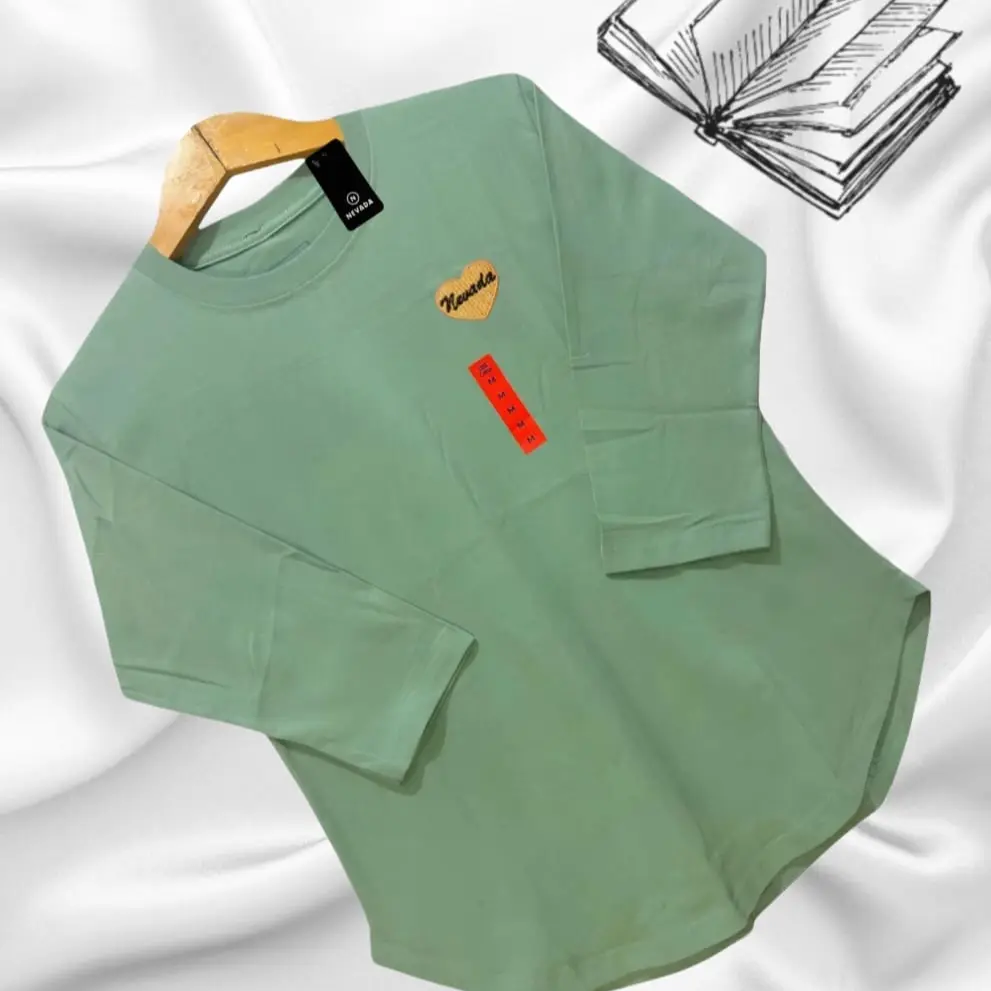 Kaos OVERSIZE OVAL 7/8 lengan polos