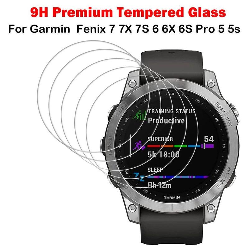 Kính Cường Lực Cao Cấp 9H Cho Đồng Hồ Thông Minh Garmin Fenix 7, 7X, 7S, 6, 6X,…