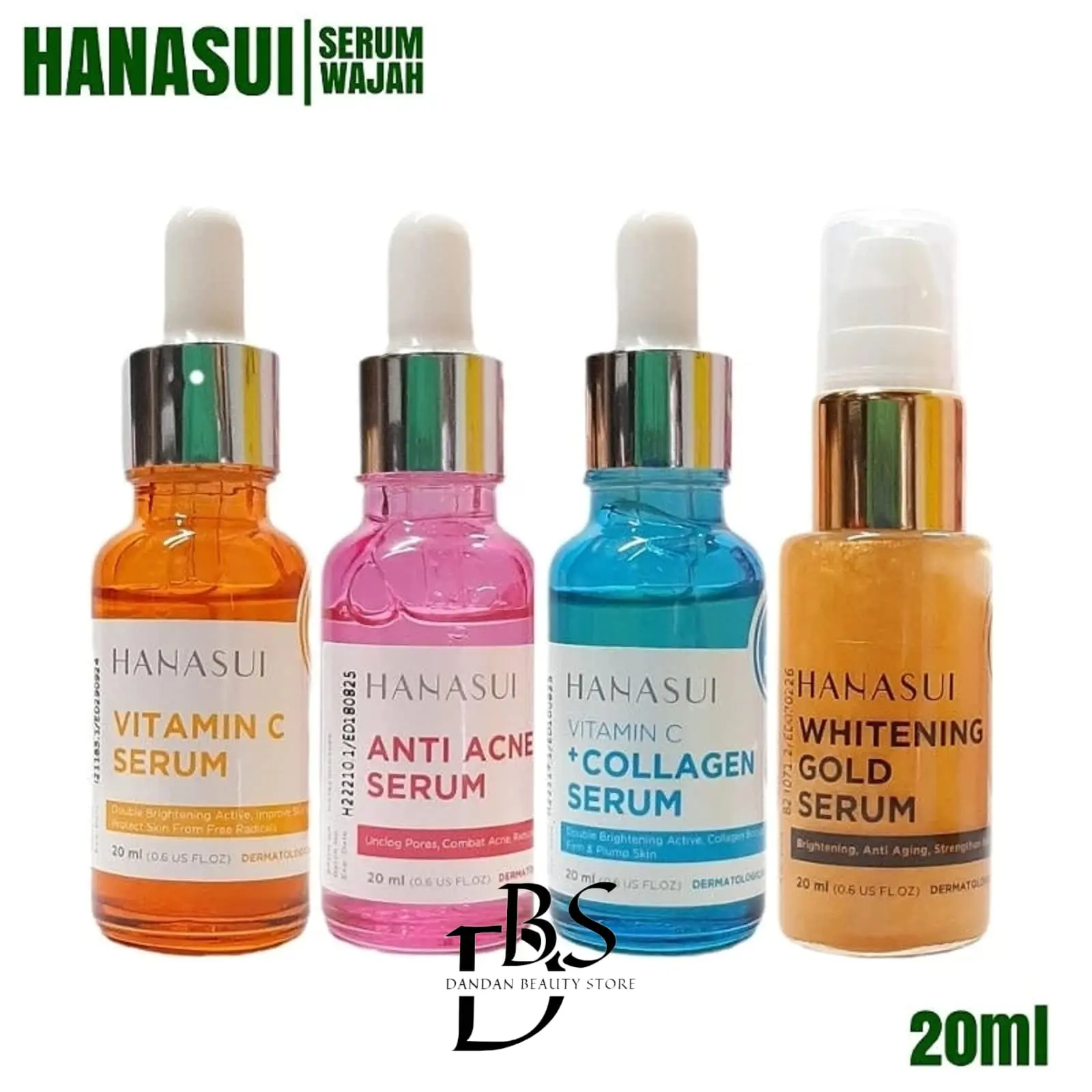 Serum Wajah Hanasui Essence Perawatan Wajah Original BPOM 20ml