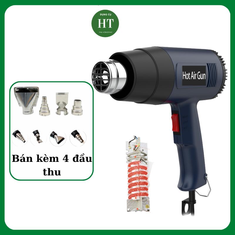 Máy khò nhiệt cầm tay 2000W khò màng co , decal , giỏ quà tết