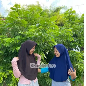 HIJAB ORI SNADA Size L PAD TEBAL