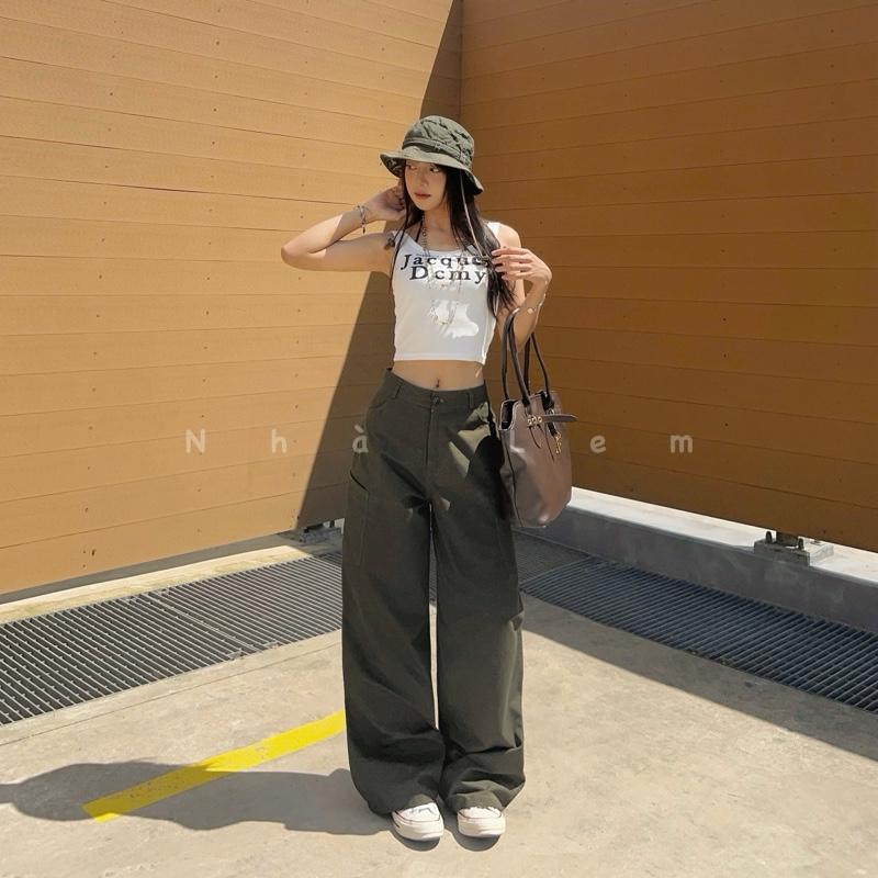 Quần KaKi Ống Suông Basic Nhà Lem, Quần Ống Rộng KaKi Nhiều Màu, Có Size Cho Nấm Lùn, Big Size, Nhận Đặt Size Riêng