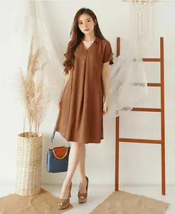 YohenShop Dress Wanita Lengan Pendek / Dress Casual / Big Size / Dress Jumbo / Dress Kimie / Dress Cewek