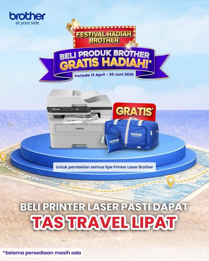 Gambar Printer Brother Laser Mono DCP-1601 All In One DCP1601 Garansi Resmi dari JuraganLabel Kota Administrasi Jakarta Pusat Tokopedia