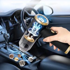 高出力ポータブルミニ掃除機、コードレス、強力な両用途（ブロワー／吸引）、車・家庭用、強力吸引、高い吸引力