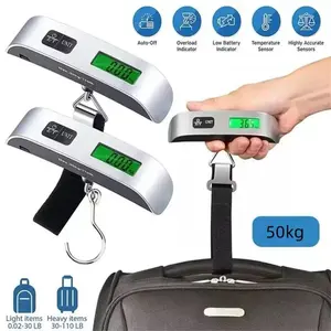 TIMBANGAN KOPER / BAGASI DIGITAL 50KG / TIMBANGAN GANTUNG / TANGAN PORTABLE