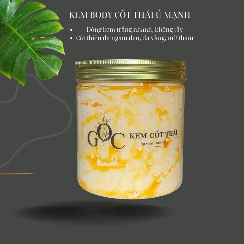 500GR KEM CỐT THÁI (dành cho da thâm, ngâm đen- da vàng). 0