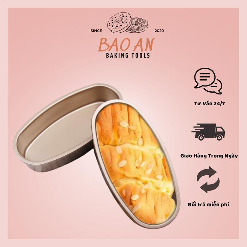Khuôn khay nướng bánh mì hoa cúc hình oval D08 THE GARDEN IGWT x GREENBAR chống…