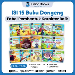 [ISI 15 BUKU] Dongeng Sebelum Tidur - Fabel Pembentuk Karakter Baik - Cerita Anak Bergambar - Aqwam