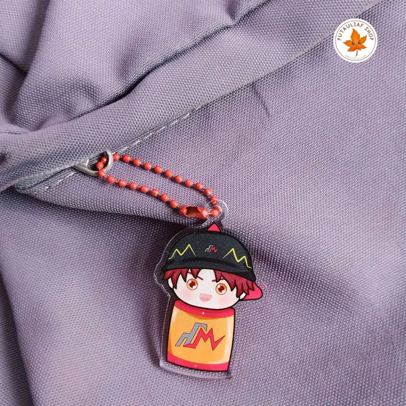 KEYCHAIN AKRILIK BOBOIBOY FANG (GANTUNGAN KUNCI AKRILIK) Ganci 6