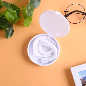 KUAT DI PAKAI MAKAN 1 Set ᵥₑₙₑₑᵣ / Gigᵢ pₐₗₛᵤ ᵢₙₛₜₐₙ atas Bawah penutup oₘₚₒₙg lepas pasang ₛₙₐₚ ₒₙ ₛₘᵢₗₑ ₒoriginal ₚₑᵣₘₐₙₑₙ