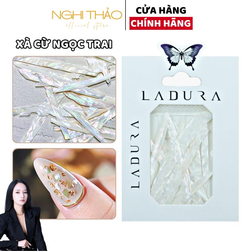 Xà cừ nail ngọc trai nhân tạo đá cz NGHI THẢO trang trí móng tay