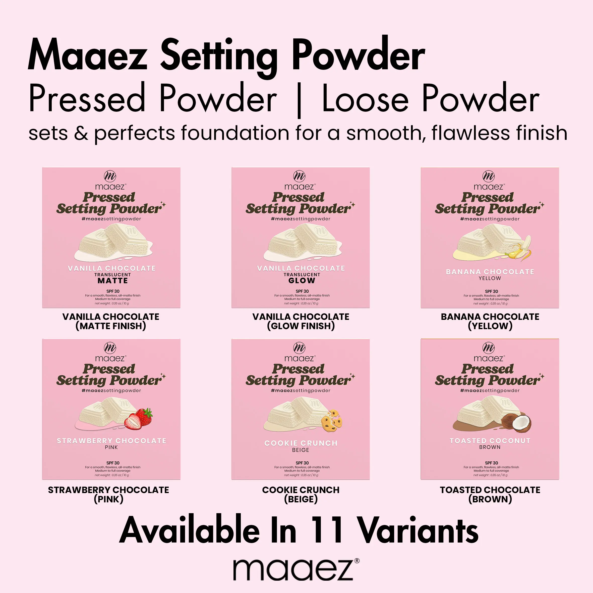 Maaez - Setting Powder (Set + Blur)