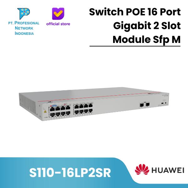 Gambar Huawei Switch S110-16LP2SR dari Profesional Network Kota Administrasi Jakarta Pusat Tokopedia