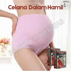 Agree Celana Dalam Hamil Maternity Panties High Waist Bahan Katun Paket 3 & 6 Pcs All Size