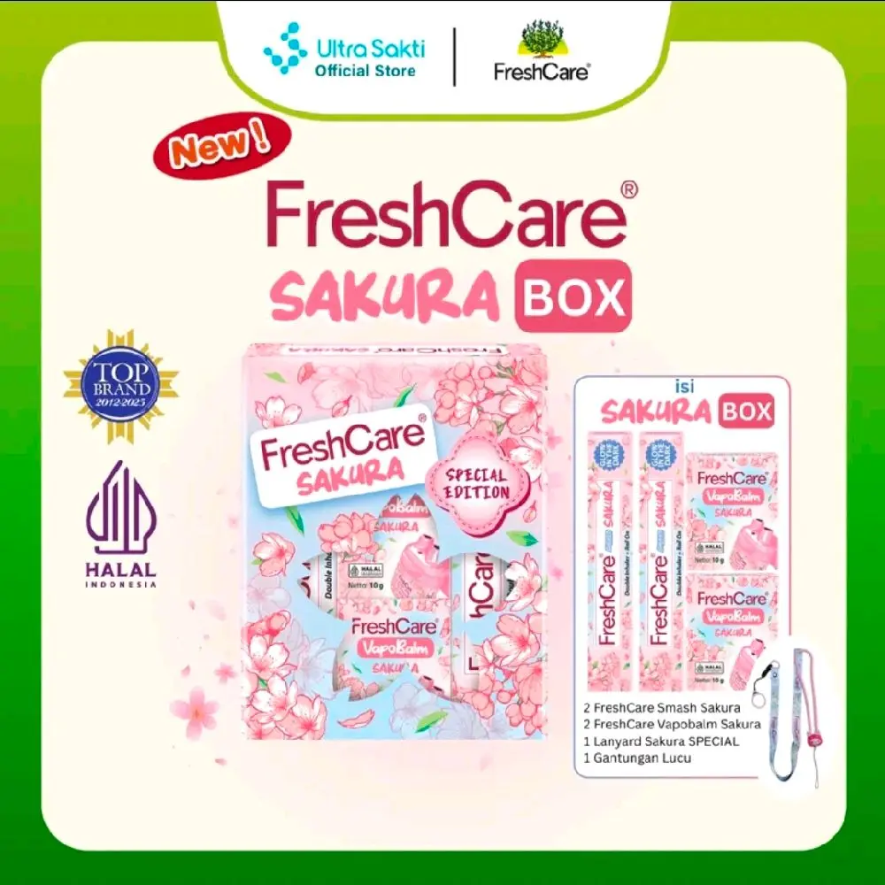1BOX FRESHCARE SAKURA (ISI6)