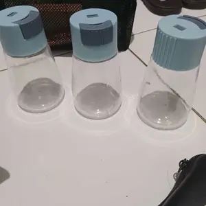 Botol Tempat Bumbu Unik Dispenser bumbu Bubuk Dapur otomatis Garam MSG Gula Merica Lada 0.5G 100ml automatis