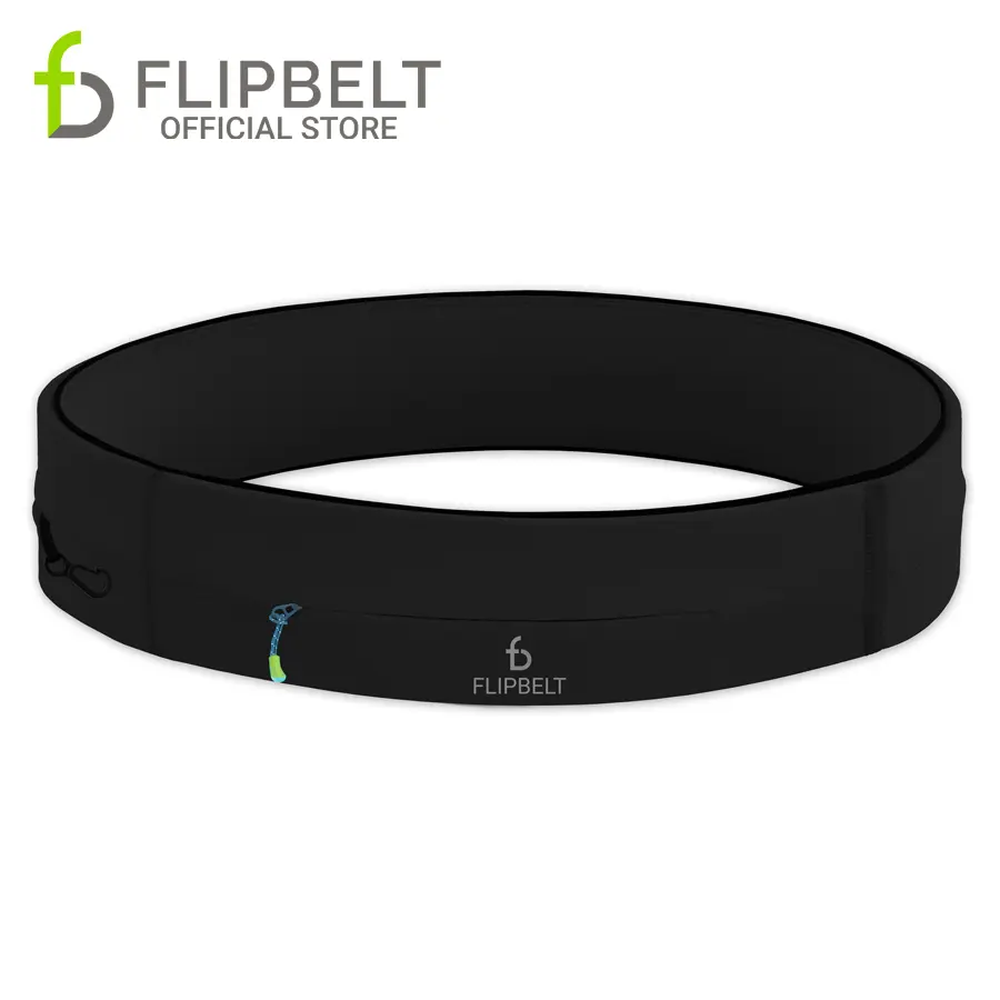 FlipBelt Zipper Running Belt for Phone and Small Accessories. Exercise Waist Pouch for Women and Men