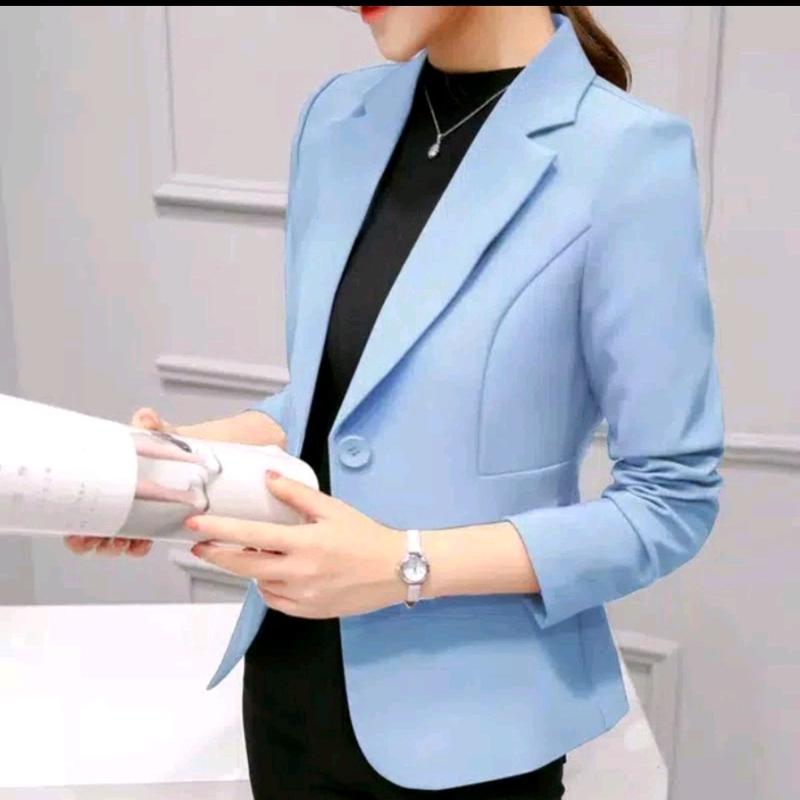 NEW!! FASHION TERKINI/BLAZER WANITA FORMAL/JAS WANITA MASA KINI/JAS BISNIS WANITA/JAS KANTOR WWANITA 2