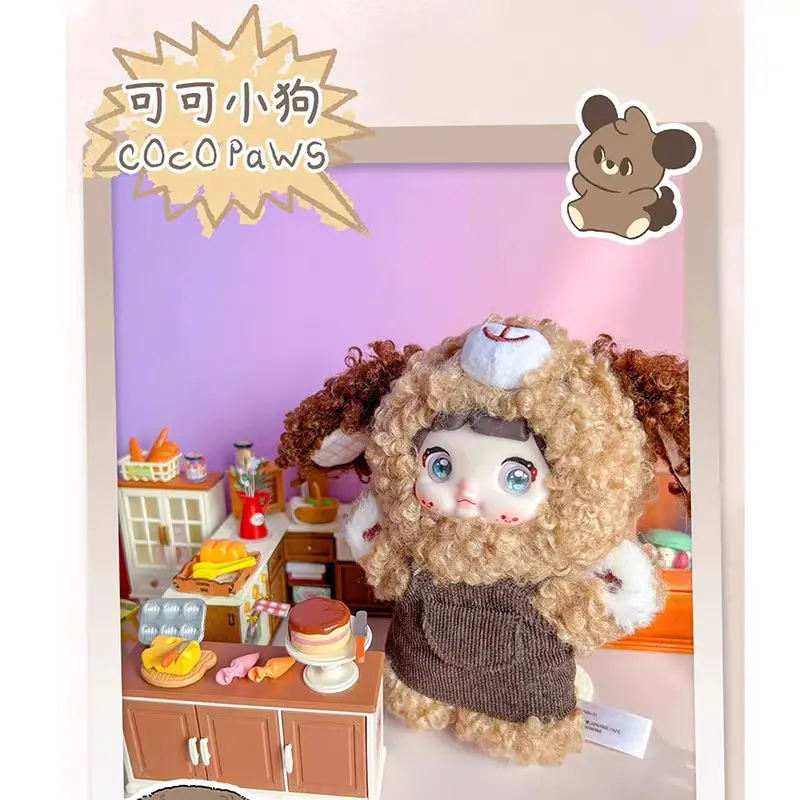 Glutinous rice v5 puppy diary cute girl plush bag pendant