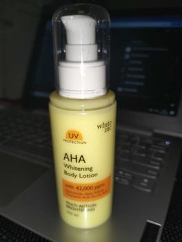 Product Review of [100ml] WHITE INC AHA Body Lotion to Whitening & Moisturising | Hand Body Lotion Pencerah Mencerahkan Melembabkan Sebagai Body Booster |  Arbutin, Glycolic, Niacinamide from e**y 2