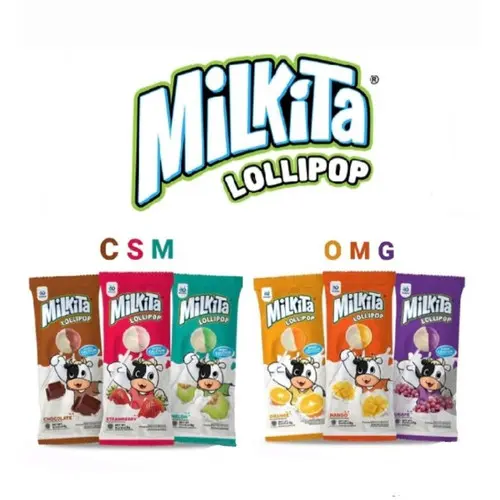 TERMURAH! Permen Milkita Lolipop - Jajanan Jaman Dulu (Candy Snack) 1