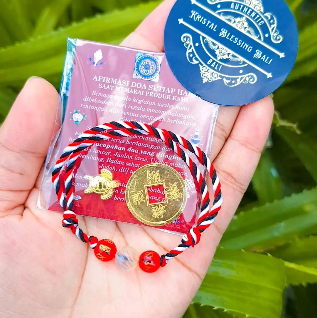 Gelang Tridatu Manik Cendana Perempuan Laki Laki
