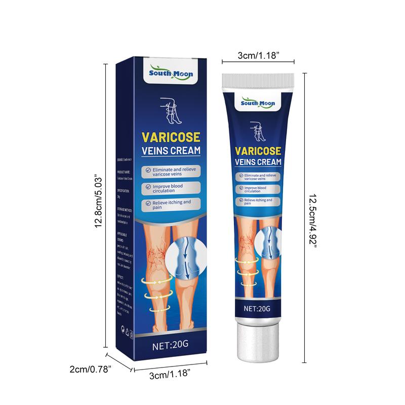Product Introduction of South Moon Pijat Vena Varises Krim Perbaikan Kaki Cacing Tanah Meringankan Vena Varises yang Menonjol di Kaki Extract Ceramide 3