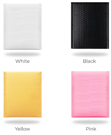 Blank Bubble Poly Mailers