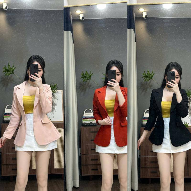 (Z39) Áo vest thiết kế form chiết eo tôn dáng vải mềm mặc mát cổ vest đứng form sang trọng đi làm đi tiệc đều đẹp by Thương Lê Z39