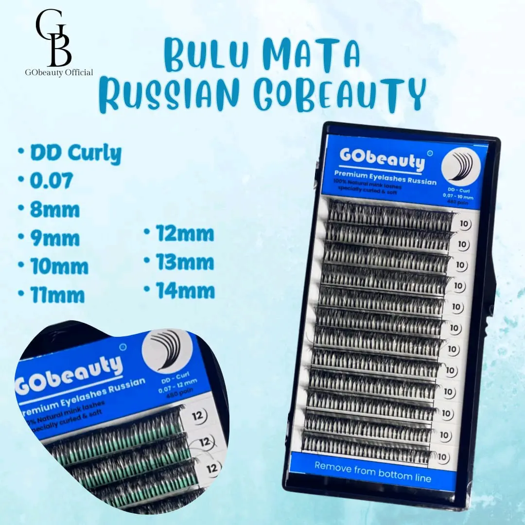 Bulu Mata Tanam DD-CURL Eyelashes