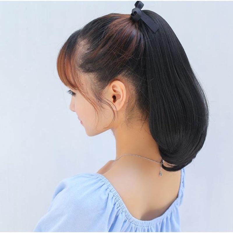 TALI PITA LURUS TEBAL TIDAK MENGKILAP DIJAMIN UANG KEMBALI /KUNCIRAN EKOR KUDA LURUS / TIE PONYTAIL LURUS BLOW / FAKE HAIR/HAIRCLIP KUNCIRAN RAMBUT /TALI KUNCIRAN KUDA LURUS/PONYTAIL WIG RAMBUT PALSU/hairclip/hairextension/ tali ekor kuda 8