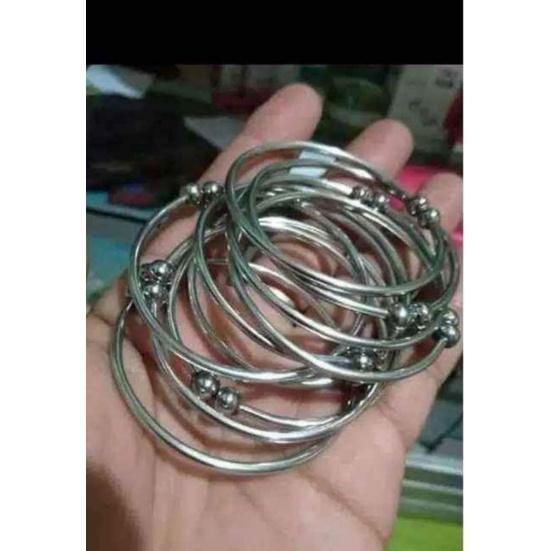 GELANG POLOS PENANGKAL UNTUK ANAK ANAK TERLARIS DAN ANTI KARAT Costume Fashion Kids Aksesoris