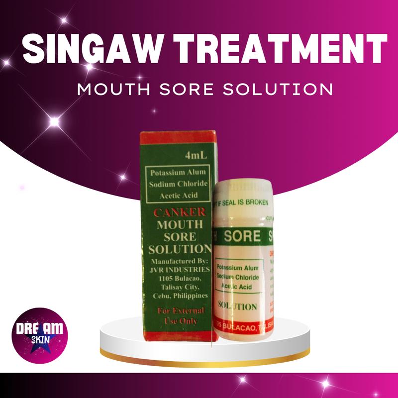 Singaw Sign CANKER MOUTH SORE SOLUTION SINGAW TREATMENT ORAL - TikTok Shop Philippines