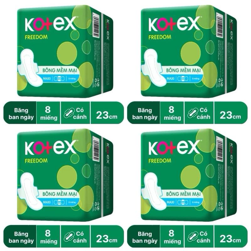  Băng vệ sinh Kotex Freedom 8 miếng 