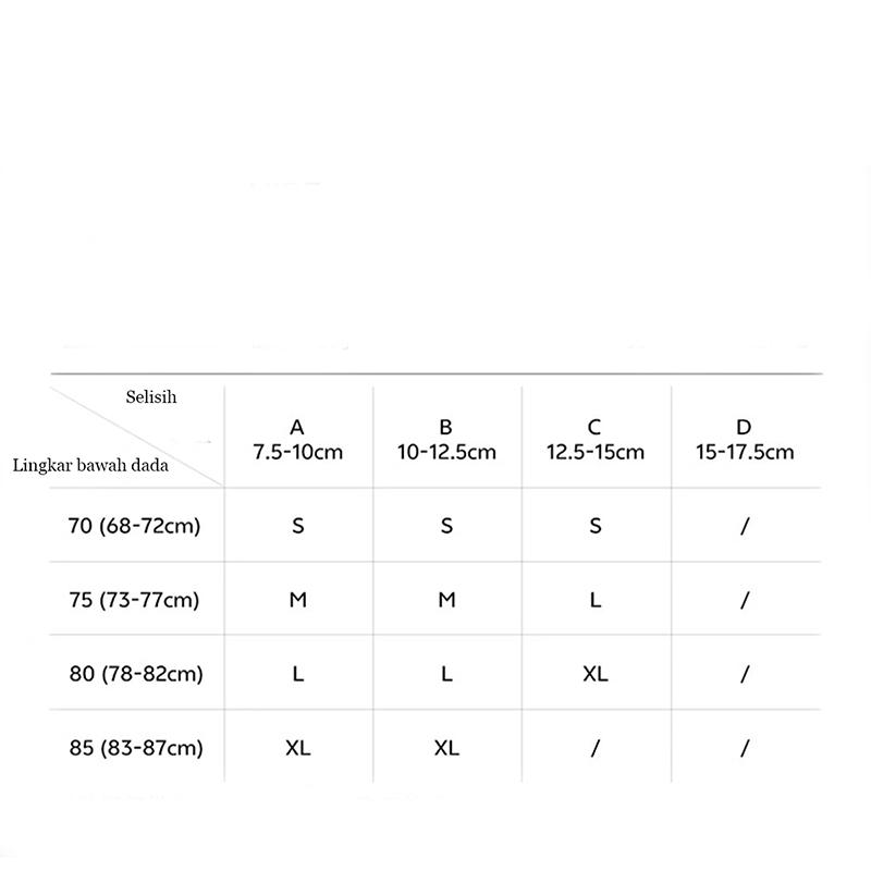 JFYOU - Bra Seamless Tanpa Kawat Pakaian Dalam Wanita