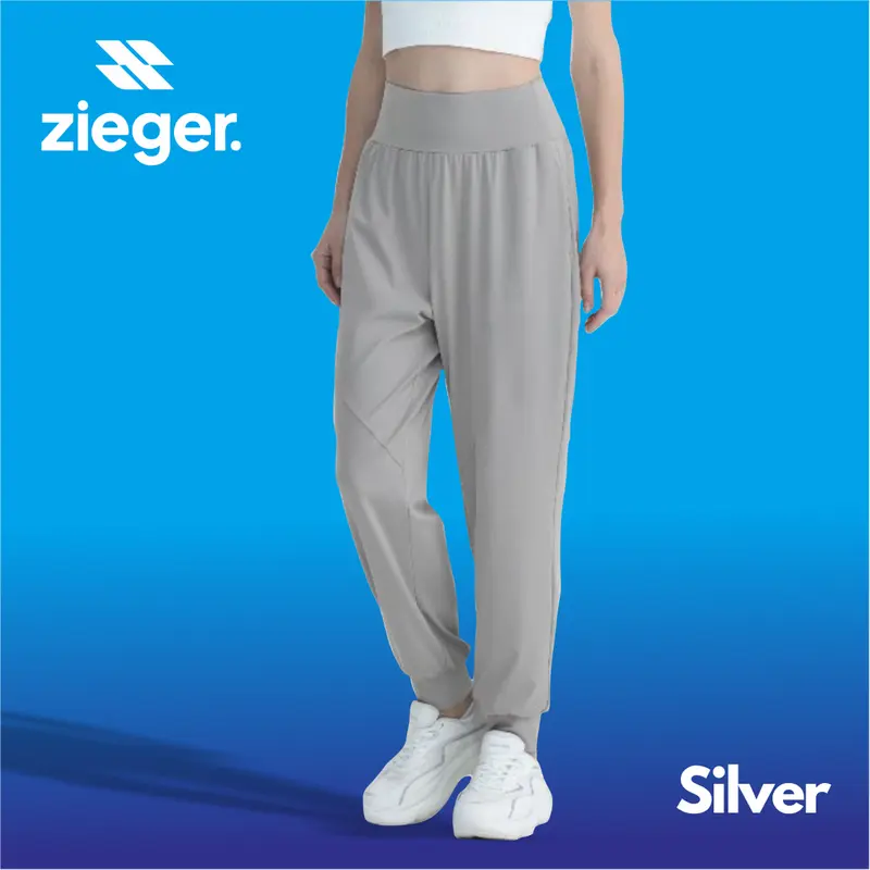 Zieger Celana Jogger Pants wanita Longgar Training Sport Celana Olahraga Wanita Jogging Lari 2