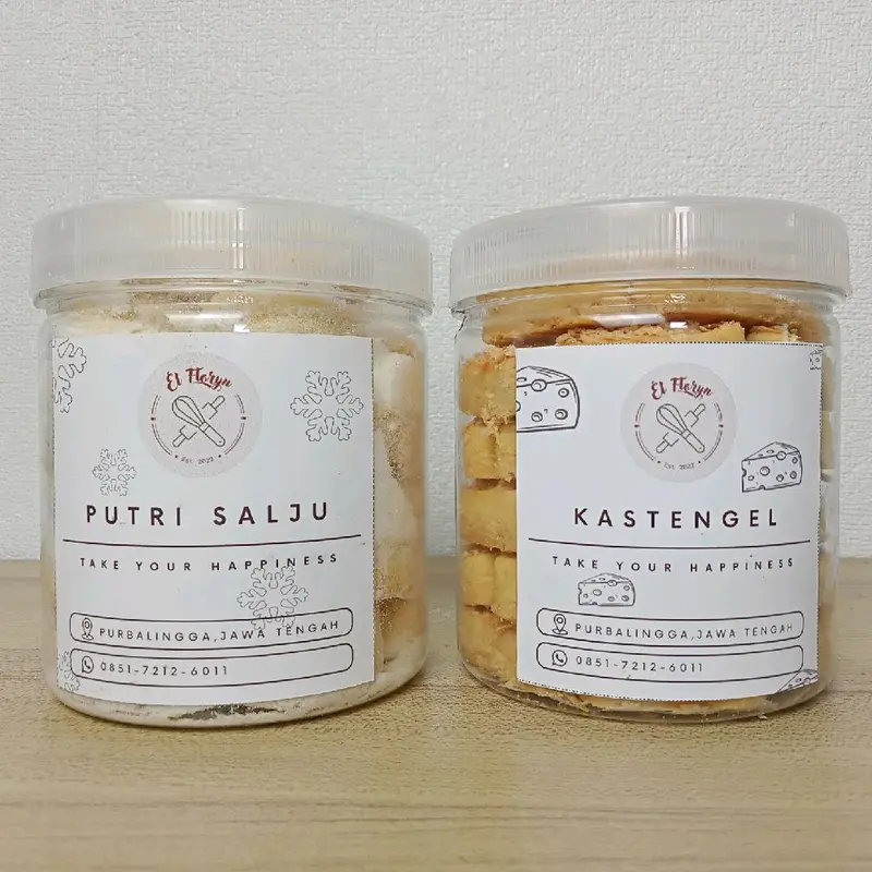 Paket Hemat Bundling 2 Kue Kering Lebaran Kemasan Toples 600ml 0