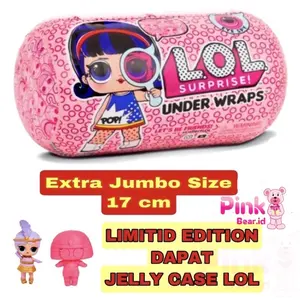 Lol Surprise Mainan Boneka Lol Surprise Mainan LoL Surprise Boneka Lol Surprise Series Underwrap Eye Spy Big Jumbo Kapsul Ukuran 17 Cm Mainan Anak Perempuan Penuh Kejutan Dengan Boneka Lol Surprise Series Underwraps Eye Spy